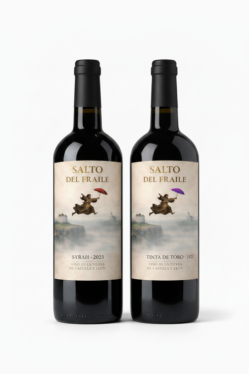 Caja mixta Syrah 2025 y Tinta de Toro 2025 - Salto del Fraile